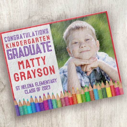 幼稚園写真卒業 ジグソーパズル