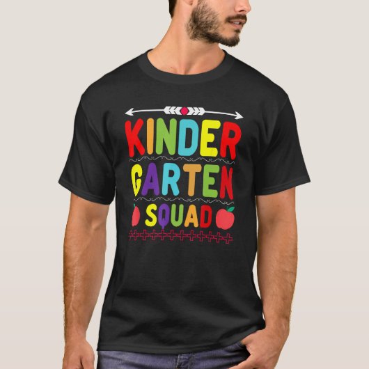 幼稚園分隊キンダーチームハッピー1日目 Tシャツ (正面)