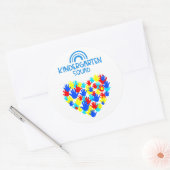 幼稚園分隊 ラウンドシール (封筒)