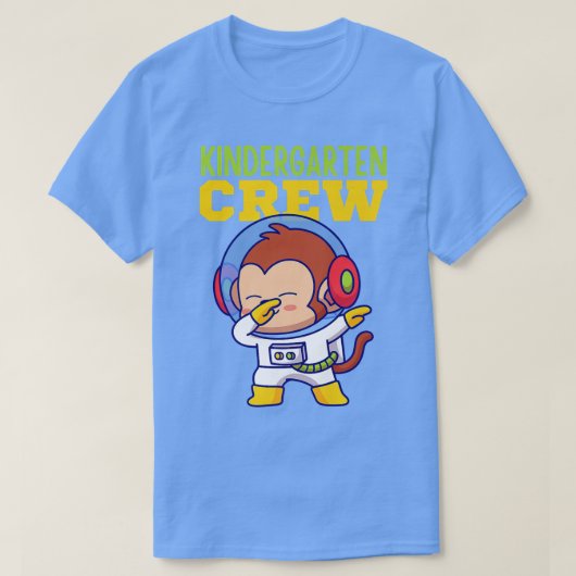 幼稚園分隊,新学期,宇宙飛行士の僧侶 Tシャツ (デザイン正面)