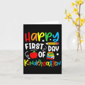 幼稚園初日のお茶会 カード (黄色い花)