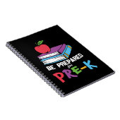 幼稚園前の準備をする ノートブック (右側)