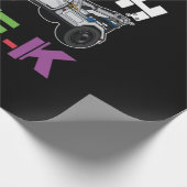 幼稚園前を潰す準備ができている幼稚園 ラッピングペーパー (角)