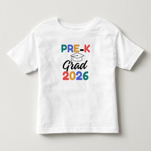 幼稚園前卒 トドラーTシャツ (正面)