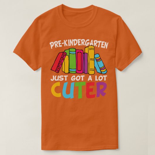 幼稚園前得はPがクールおもしろい多い Tシャツ (デザイン正面)