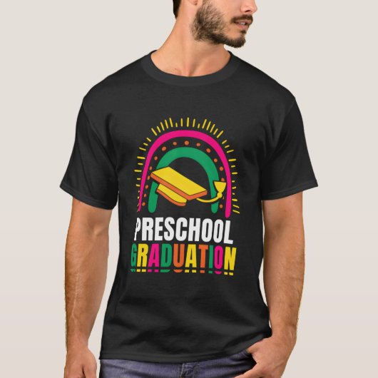 幼稚園卒園おめでとう 卒園児 Tシャツ (正面)