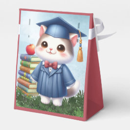 幼稚園卒園女猫おめでとう フェイバーボックス
