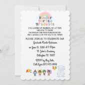 幼稚園卒園式招待状 招待状 (正面)