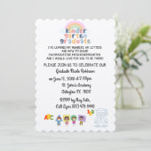 幼稚園卒園式招待状 招待状 (スタンド正面)