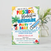 幼稚園卒園式招待状 招待状 (スタンド正面)