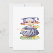 幼稚園卒園式 招待状 (正面)