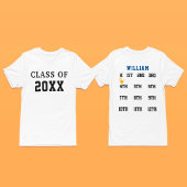 幼稚園卒園手刷り Tシャツ