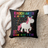 幼稚園卒園驚き1年生の子ども クッション (ブランケット)