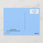 幼稚園卒業おめでとうカード ポストカード (裏面)