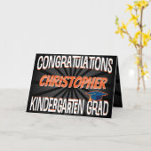 幼稚園卒業おめでとう カード (黄色い花)