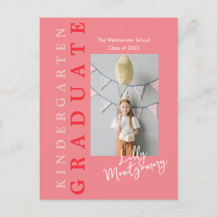 幼稚園卒業はがき5枚 ポストカード