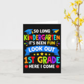 幼稚園卒業シャツ2025キッズボーイズガールズ カード (黄色い花)