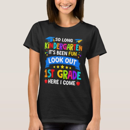 幼稚園卒業シャツ2025キッズボーイズガールズ Tシャツ (正面)