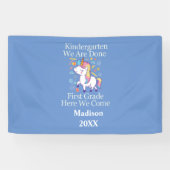 幼稚園卒業一年生ユニコーンパーティー 横断幕 (横)