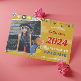 幼稚園卒業招待状(写真あり) 招待状