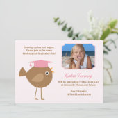 幼稚園卒業招待状 招待状 (スタンド正面)