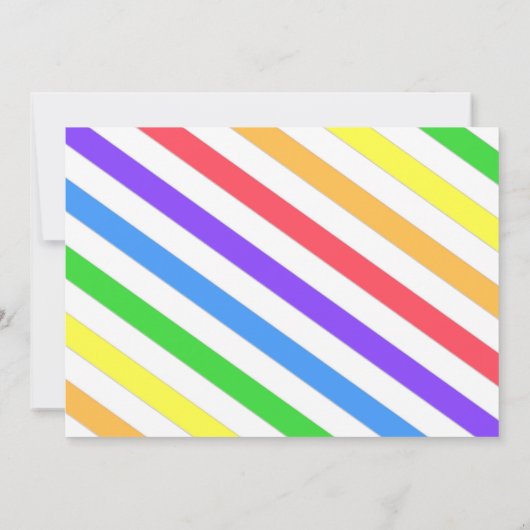 幼稚園卒業招待状 招待状 (裏面)