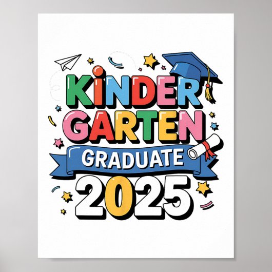 幼稚園卒業2025大学院児童少年Gi ポスター (正面)