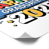 幼稚園卒業2025大学院児童少年Gi ポスター (角)