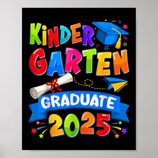 幼稚園卒業2025大学院児童少年Gi ポスター (正面)
