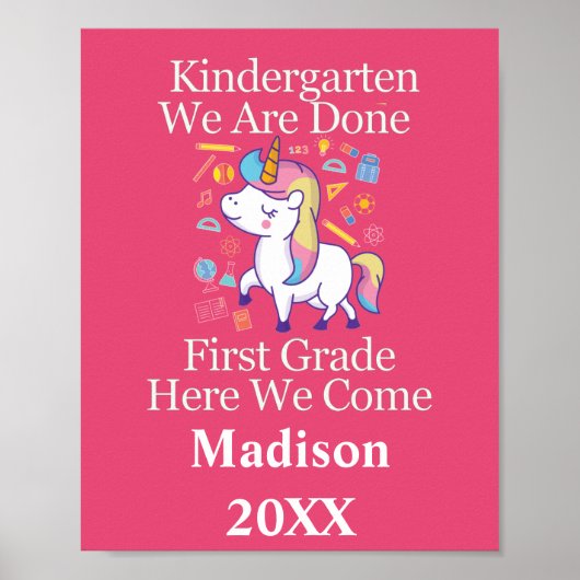 幼稚園卒業～一年生ユニコーン ポスター (正面)