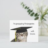 幼稚園卒業 案内ポストカード (スタンド正面)