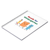 幼稚園向け教科書かわいい ノートブック (左側)