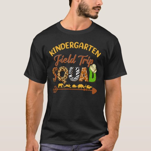 幼稚園学生園園園園運動場出張分隊 Tシャツ (正面)