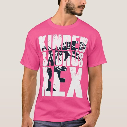 幼稚園幼稚園幼稚園レックスティラノサウルス Tシャツ (正面)
