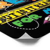 幼稚園幼稚園Ea就学初日 ポスター (角)