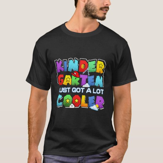 幼稚園得たくさんクールの新学期 Tシャツ (正面)