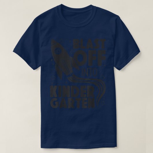 幼稚園教育キッズ宇宙R Tシャツ (デザイン正面)