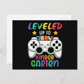 幼稚園新学期ゲーマーまで平準化 ポストカード (正面/裏面)