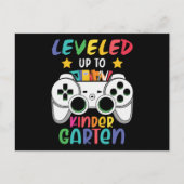 幼稚園新学期ゲーマーまで平準化 ポストカード (正面)