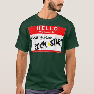 幼稚園新学期ロックスターTシャツ Tシャツ