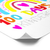 幼稚園日先生Ra頭が切れる100名 ポスター (角)