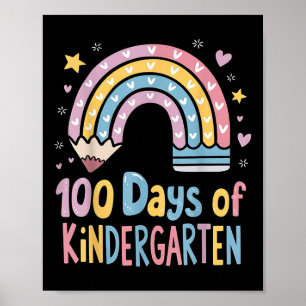 幼稚園日100人目の女の子100日目 ポスター