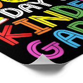 幼稚園日100先生キッズ100日 ポスター (角)