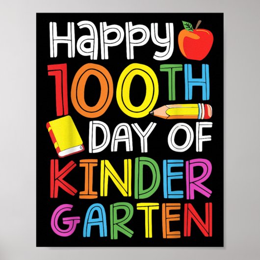 幼稚園日100先生キッズ100日 ポスター (正面)