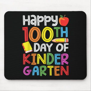 幼稚園日100先生キッズ100日 マウスパッド
