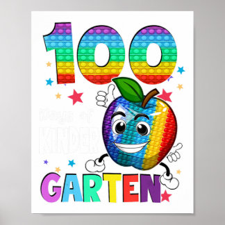 幼稚園日100先生100日目 ポスター