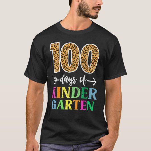 幼稚園日100先生Schoの100日目 Tシャツ (正面)