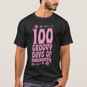 幼稚園日60代70代の100人のGroovy幼稚園 Tシャツ