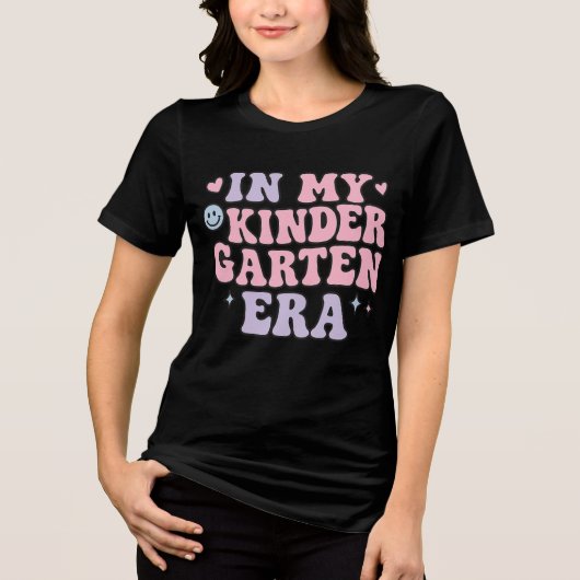 幼稚園時代のデザインTシャツ トライブレンドTシャツ (正面)