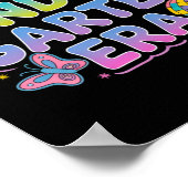 幼稚園時代のGroovy新学期教え ポスター (角)